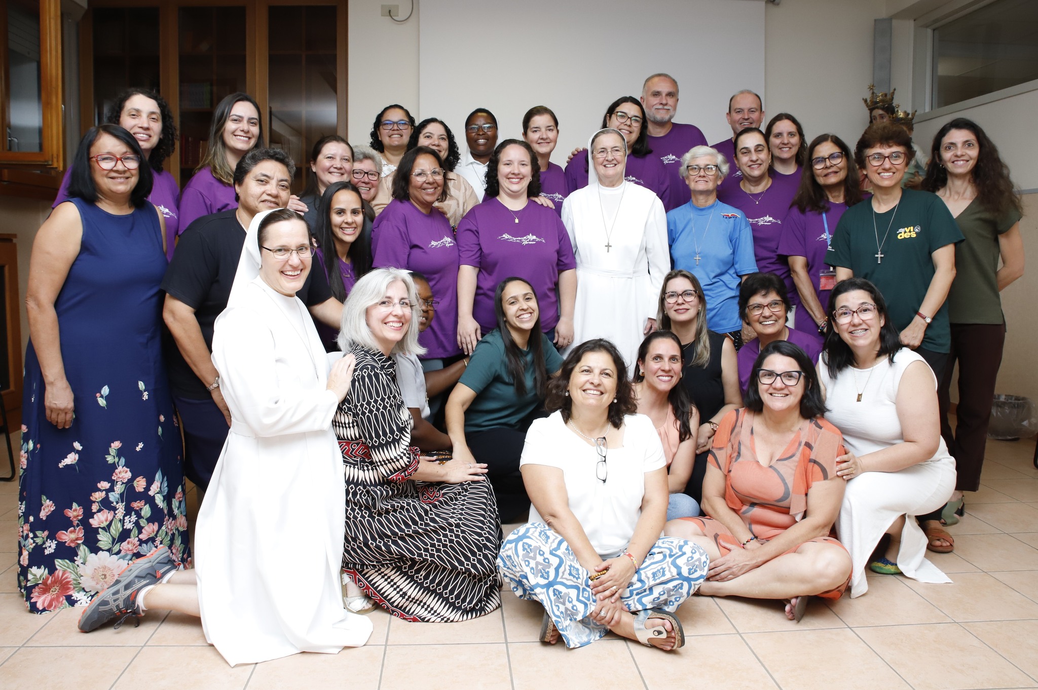 Madre Chiara Cazzuola acolhe participantes do Projeto Mornese em Roma