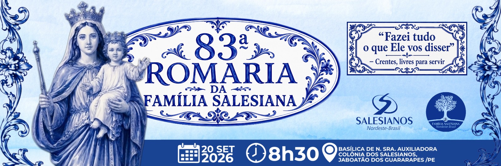 Romaria chega à 83ª edição com convite à fé à esperança