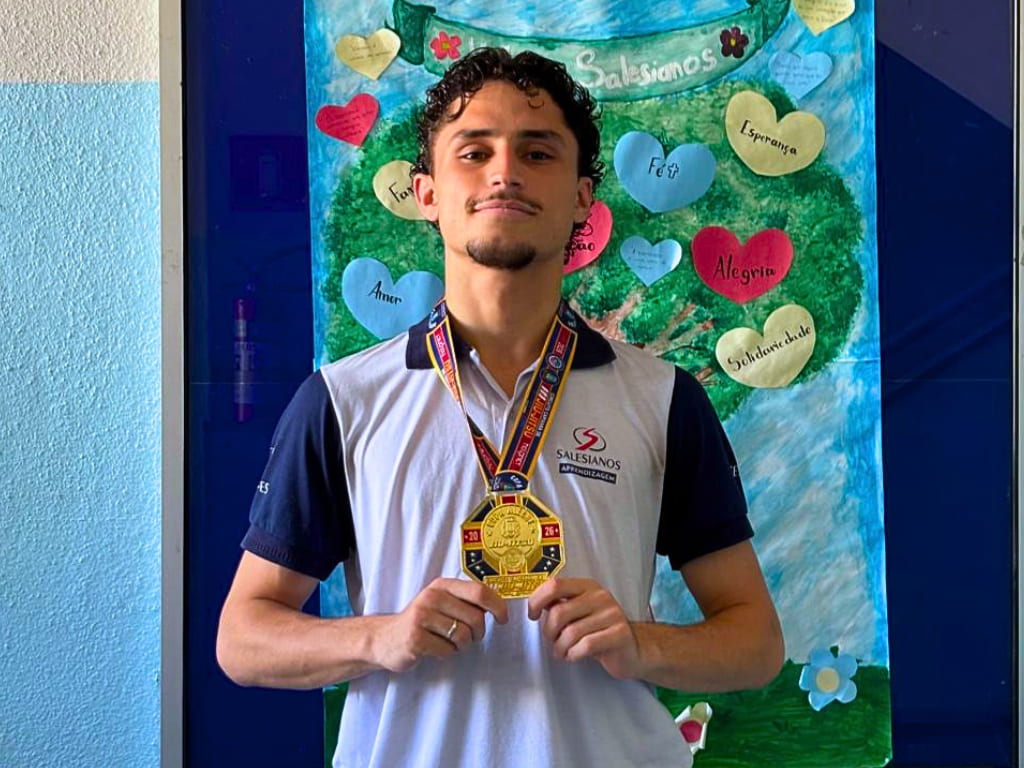 Aprendiz do CESAM de Cachoeiro de Itapemirim conquista 1º lugar no Campeonato Estadual de Jiu-Jitsu, no Espírito Santo
