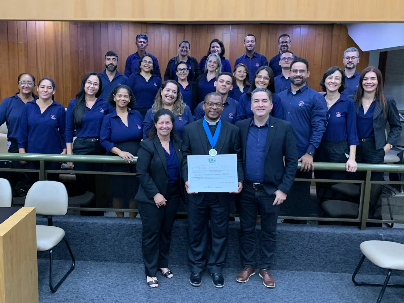 CESAM Goiânia recebe Comenda Municipal da Juventude em reconhecimento à sua atuação na formação integral de jovens