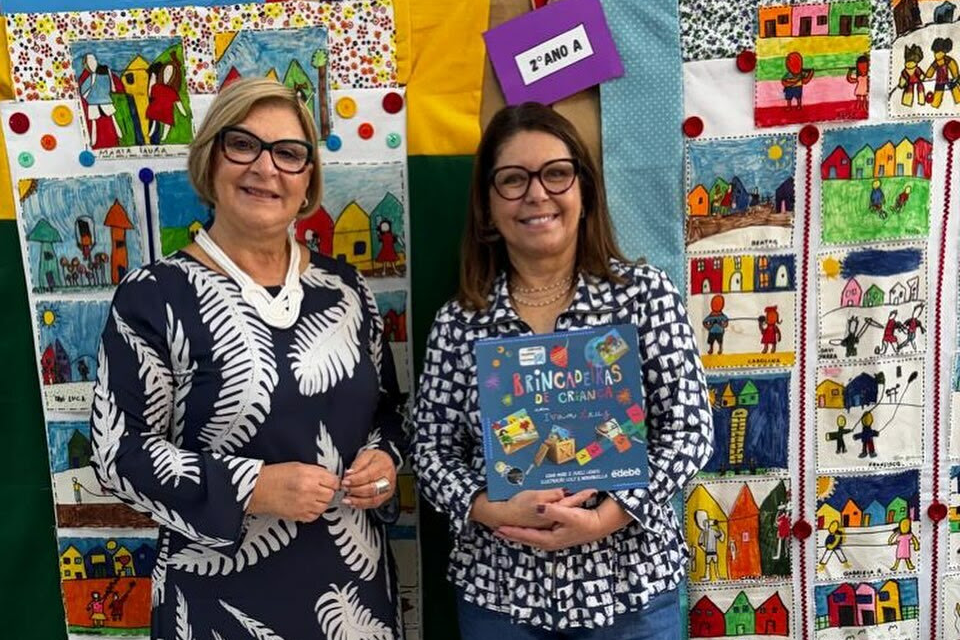 Autoras da Coleção Imaginação e Arte visitam o Instituto São José em ação do projeto Construindo Leitores