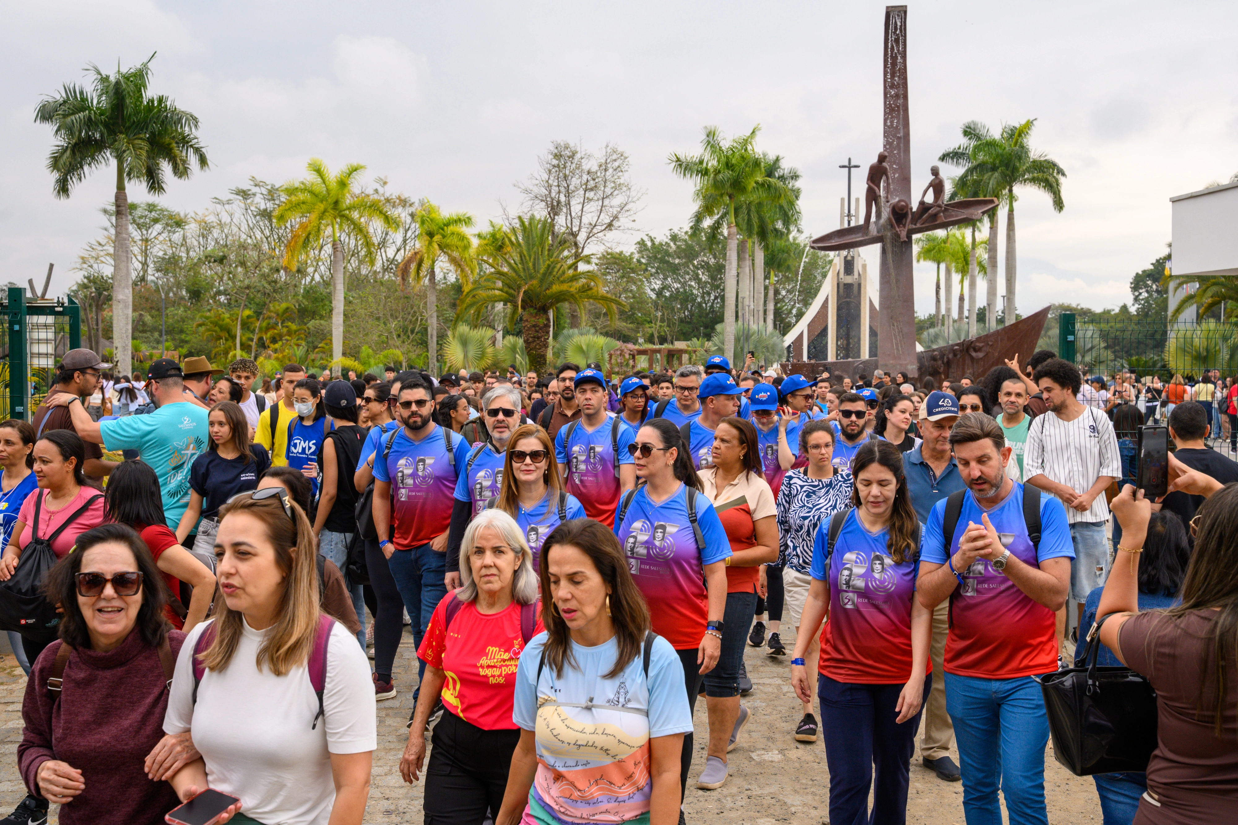 caminhada da Romaria