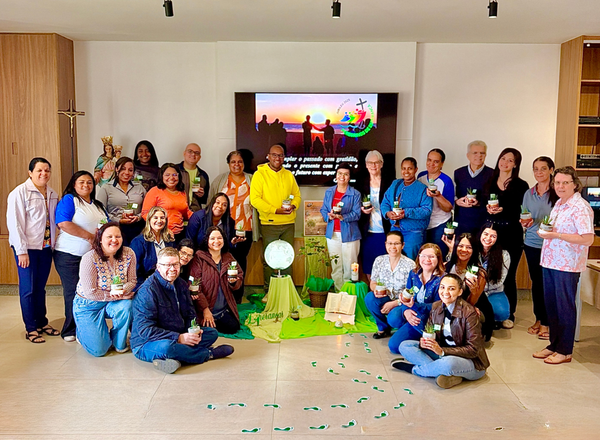 Retiro Espiritual reúne colaboradores de sede inspetorial para um dia de reflexão e esperança